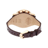  Shop Authentic Fossil Boyfriend White Dial Brown Leather Strap Watch for Women - ES3616 - Luxxuri