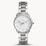  Shop Authentic Fossil Tailor White Dial Silver Steel Strap Watch for Women - ES4262 - Luxxuri