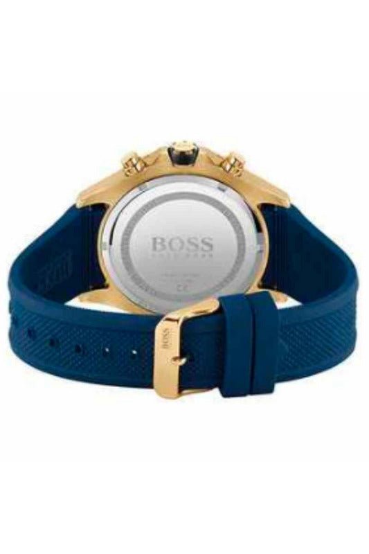  Shop Authentic Hugo Boss Globetrotter Blue Dial Blue Silicone Strap Watch for Men - 1513822 - Luxxuri