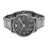  Shop Authentic Emporio Armani Luigi Analog Grey Dial Grey Steel Strap Watch For Men - AR11155 - Luxxuri