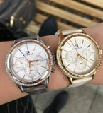  Shop Authentic Tommy Hilfiger Ari Diamonds White Dial Cream Leather Strap Watch for Women - 1781982 - Luxxuri