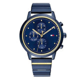  Shop Authentic Tommy Hilfiger Blake Blue Dial Blue Steel Strap Watch for Women - 1781893 - Luxxuri