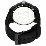  Shop Authentic Tommy Hilfiger Denim Black Dial Black Rubber Strap Watch for Men - 1791326 - Luxxuri