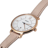  Shop Authentic Fossil Jacqueline White Dial Pink Leather Strap Watch for Women - ES3988 - Luxxuri