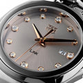  Shop Authentic Tag Heuer Link Quartz Brown Dial Silver Steel Strap Watch for Women - WBC131E.BA0649 - Luxxuri
