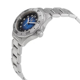  Shop Authentic Tag Heuer Aquaracer Professional 200 Automatic Diamond Blue Dial Silver Steel Strap Watch for Women - WBP2411.BA0622 - Luxxuri