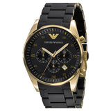  Shop Authentic Emporio Armani Sportivo Quartz Black Dial Black Steel Strap Watch For Men - AR8023 - Luxxuri