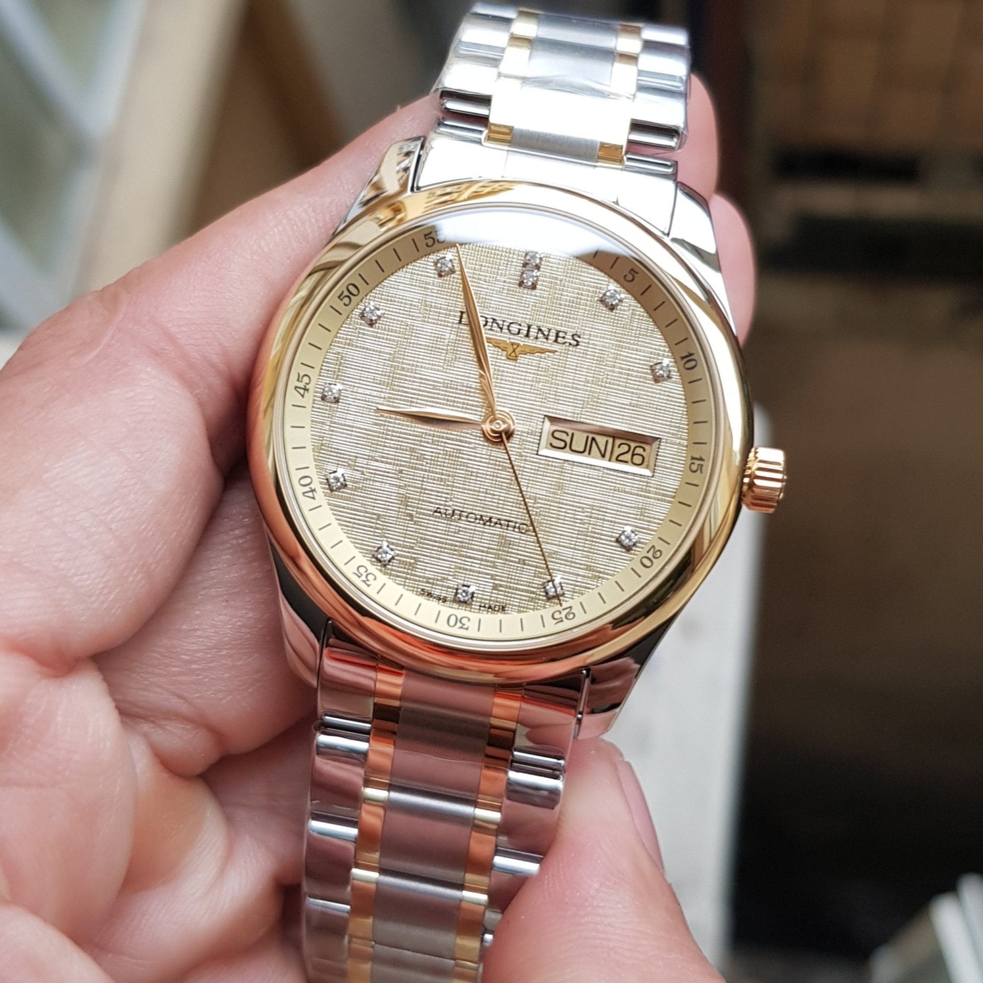  Shop Authentic Longines Master Collection Automatic 38.5mm Watch for Men - L2.755.5.38.7 - Luxxuri