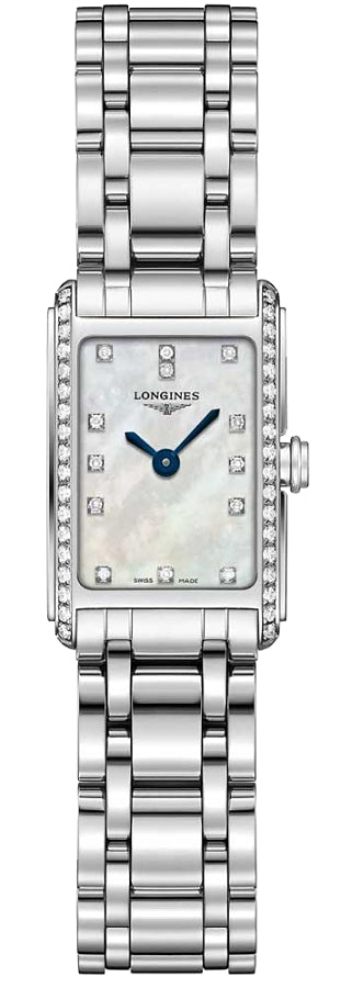  Shop Authentic Longines Dolcevita Diamonds Mother of Pearl Dial Silver Steel Strap Watch for Women - L5.258.0.87.6 - Luxxuri