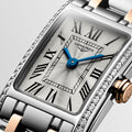  Shop Authentic Longines Dolcevita Diamonds White Dial Two Tone Steel Strap Watch for Women - L5.258.5.79.7 - Luxxuri