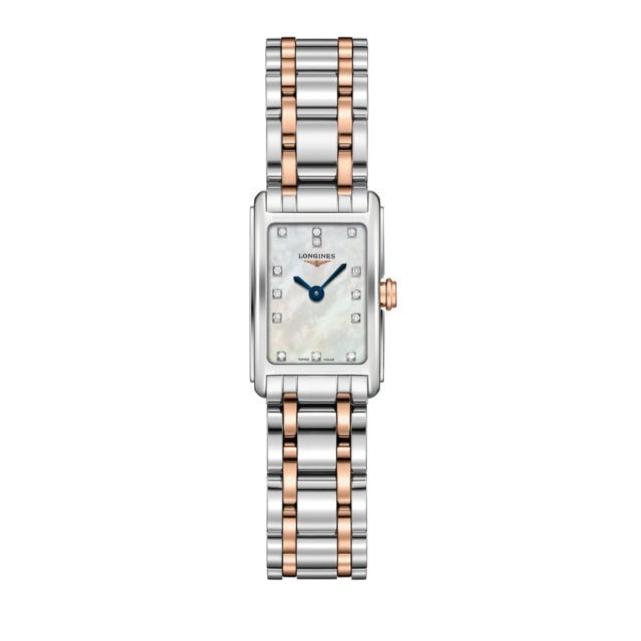  Shop Authentic Longines Dolcevita Mother of Pearl Diamond Dial Two Tone Steel Strap Watch for Women - L5.258.5.87.7 - Luxxuri