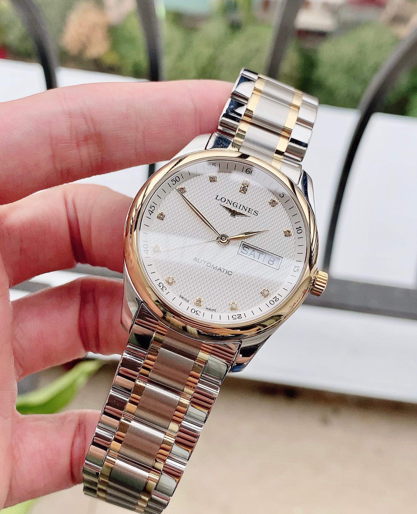  Shop Authentic Longines Master Collection Automatic 38.5mm Watch for Men - L2.755.5.77.7 - Luxxuri