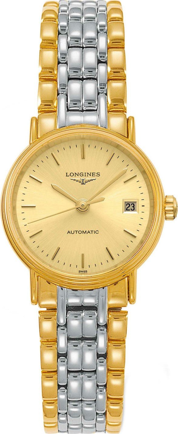  Shop Authentic Longines Presence 25.5mm Automatic Stainless Steel Watch for Women - L4.321.2.32.7 - Luxxuri