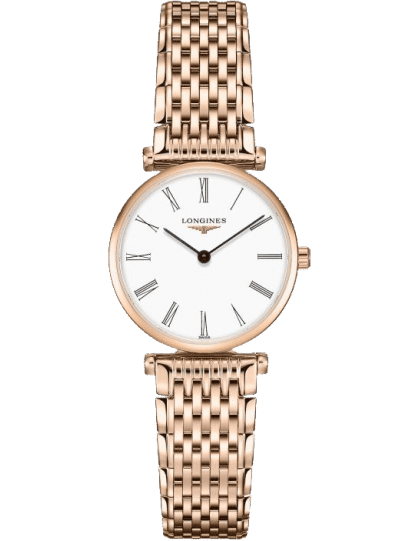  Shop Authentic Longines La Grande Classique White Dial Rose Gold Mesh Bracelet Watch for Women - L4.209.1.92.8 - Luxxuri
