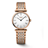  Shop Authentic Longines La Grande Classique De Longines White Dial Two Tone Mesh Bracelet Watch for Women - L4.209.1.91.7 - Luxxuri