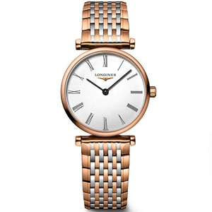  Shop Authentic Longines La Grande Classique De Longines White Dial Two Tone Mesh Bracelet Watch for Women - L4.209.1.91.7 - Luxxuri