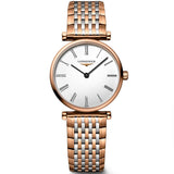  Shop Authentic Longines La Grande Classique De Longines White Dial Two Tone Mesh Bracelet Watch for Women - L4.209.1.91.7 - Luxxuri
