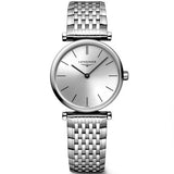  Shop Authentic Longines La Grande Classique De Longines Silver Dial Silver Mesh Bracelet Watch for Women - L4.209.4.72.6 - Luxxuri