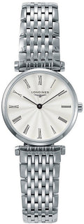  Shop Authentic Longines La Grande Classique White Dial Silver Steel Strap Watch for Women - L4.209.4.71.6 - Luxxuri