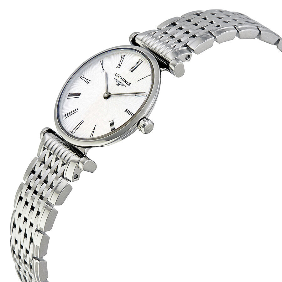  Shop Authentic Longines La Grande Classique White Dial Silver Steel Strap Watch for Women - L4.209.4.71.6 - Luxxuri