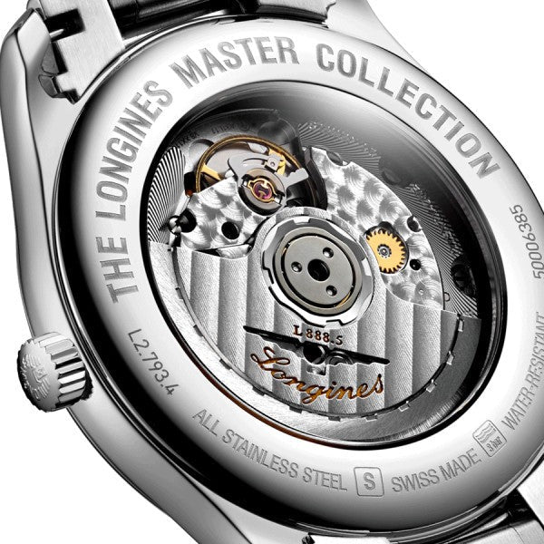  Shop Authentic Longines Master Collection Automatic 40mm Blue Dial Silver Steel Strap Watch for Men - L2.793.4.97.6 - Luxxuri