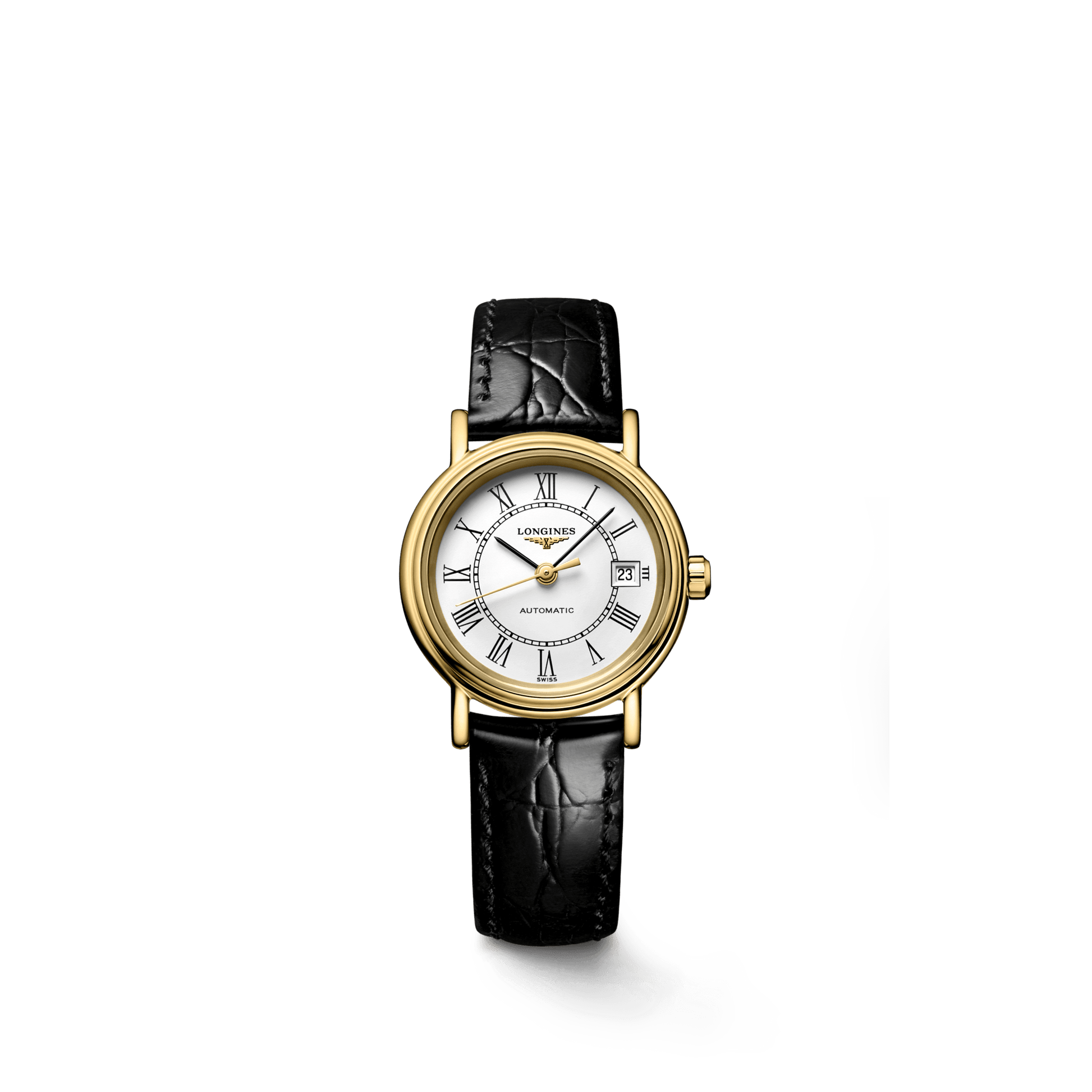  Shop Authentic Longines Presence Automatic White Dial Black Watch for Women - L4.321.2.11.2 - Luxxuri