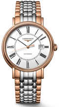  Shop Authentic Longines Presence 38.5mm Automatic White Dial Two Tone Steel Strap Watch for Men - L4.921.1.11.7 - Luxxuri