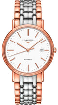  Shop Authentic Longines Presence 38.5mm Automatic White Dial Two Tone Steel Strap Watch for Men - L4.921.1.12.7 - Luxxuri