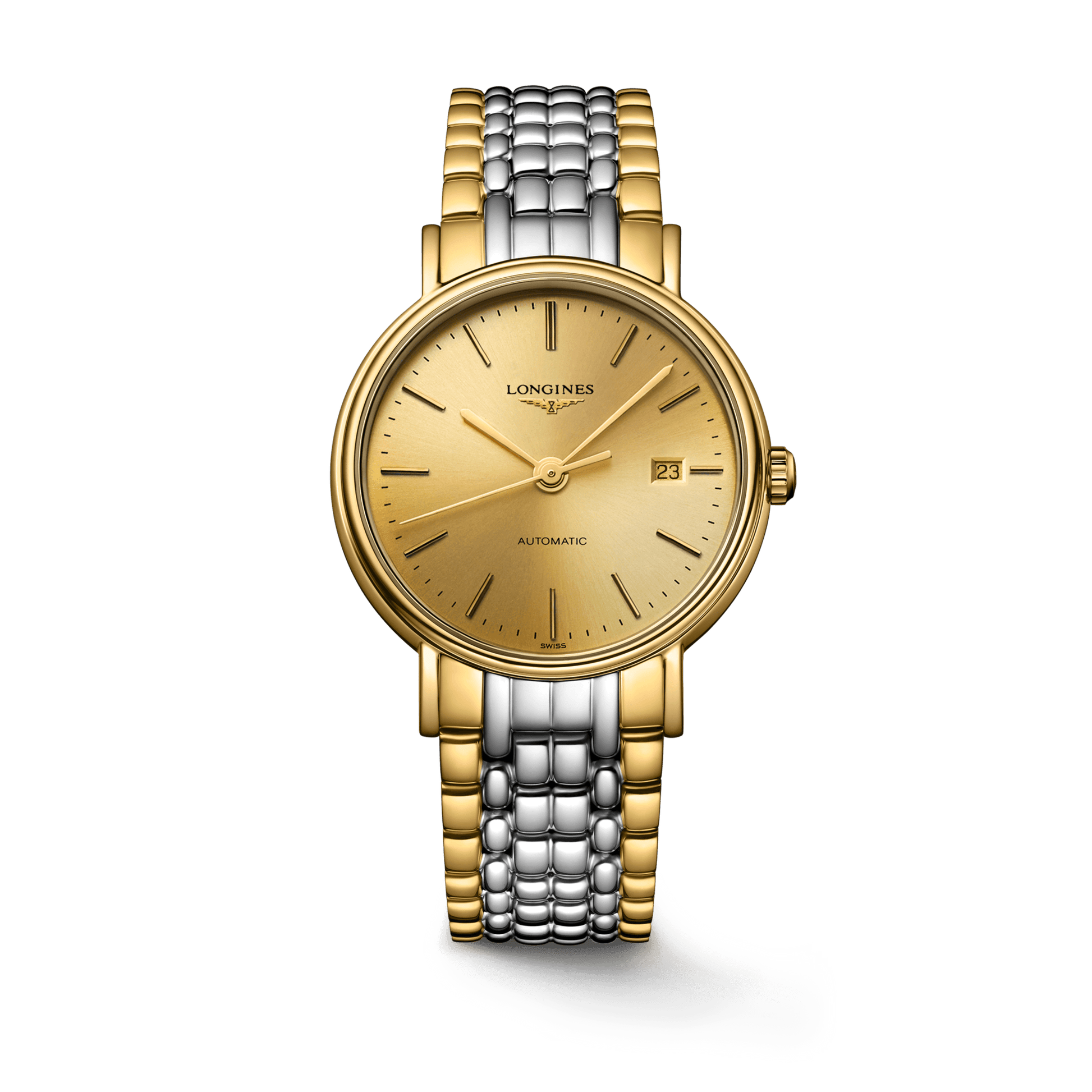  Shop Authentic Longines Presence 38.5mm Automatic Stainless Steel Watch for Men - L4.921.2.32.7 - Luxxuri