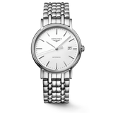  Shop Authentic Longines Presence Automatic White Dial Silver Steel Strap Watch for Men - L4.921.4.12.6 - Luxxuri