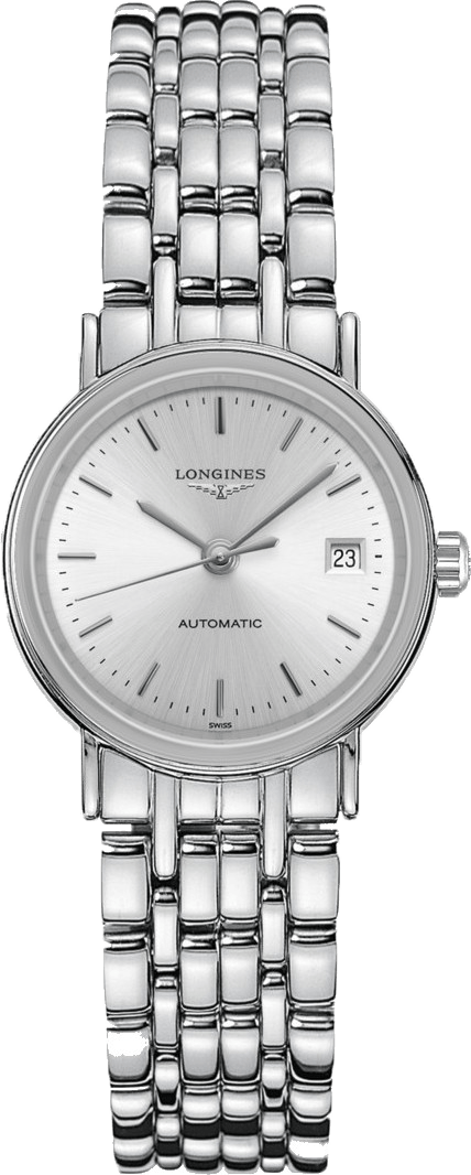  Shop Authentic Longines Presence 25.5mm Automatic Stainless Steel Watch for Women - L4.321.4.72.6 - Luxxuri