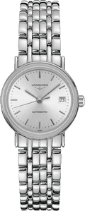  Shop Authentic Longines Presence 25.5mm Automatic Stainless Steel Watch for Women - L4.321.4.72.6 - Luxxuri