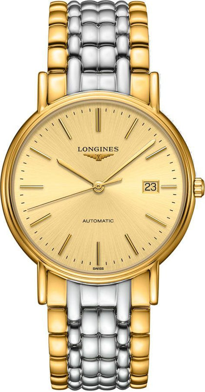  Shop Authentic Longines Presence 38.5mm Automatic Stainless Steel Watch for Men - L4.921.2.32.7 - Luxxuri
