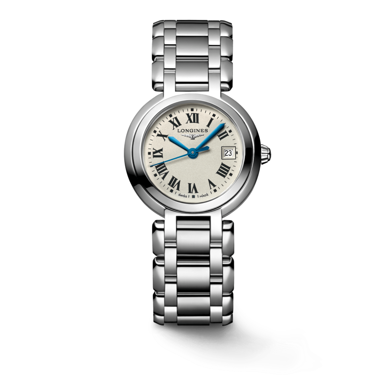  Shop Authentic Longines PrimaLuna White Dial Silver Steel Strap Watch for Women - L8.110.4.71.6 - Luxxuri