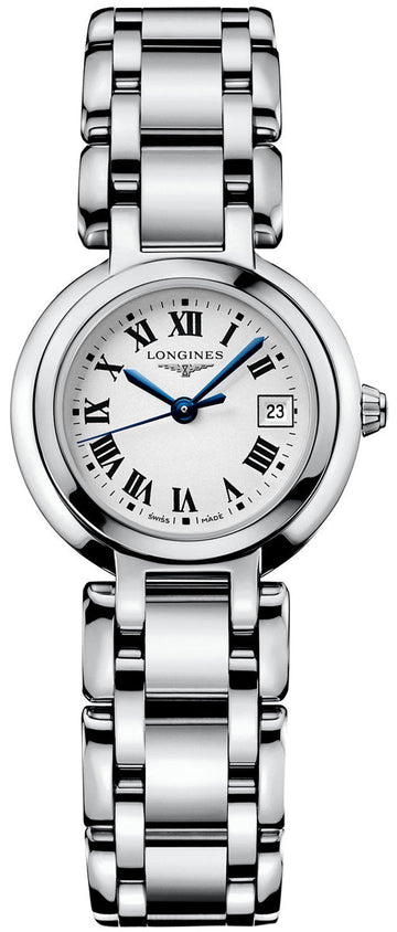 Shop Authentic Longines PrimaLuna White Dial Silver Steel Strap Watch for Women - L8.110.4.71.6 - Luxxuri
