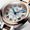  Shop Authentic Longines PrimaLuna Automatic 26.5mm Silver Dial Two Tone Steel Strap Watch for Women - L8.111.5.78.6 - Luxxuri