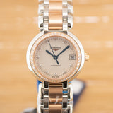  Shop Authentic Longines PrimaLuna Automatic Diamond 26.5mm Watch for Women - L8.111.5.89.6 - Luxxuri