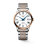  Shop Authentic Longines Record Automatic 18K Pink Gold Watch for Men - L2.821.5.11.7 - Luxxuri