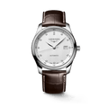  Shop Authentic Longines Master Collection Automatic 40mm White Dial Brown Leather Strap Watch for Men - L2.793.4.77.3 - Luxxuri