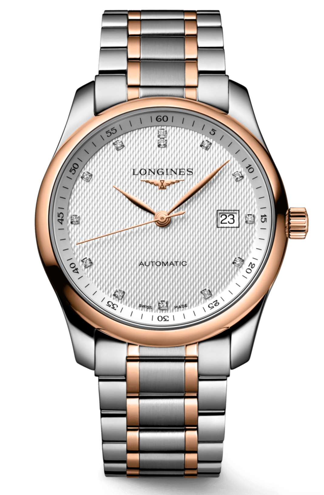  Shop Authentic Longines Master Collection Automatic 40mm Silver Dial Two Tone Steel Strap Watch for Men - L2.793.5.77.7 - Luxxuri