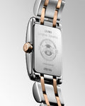  Shop Authentic Longines Dolcevita 18K Gold Silver Dial Two Tone Steel Strap Watch for Women - L5.258.5.71.7 - Luxxuri
