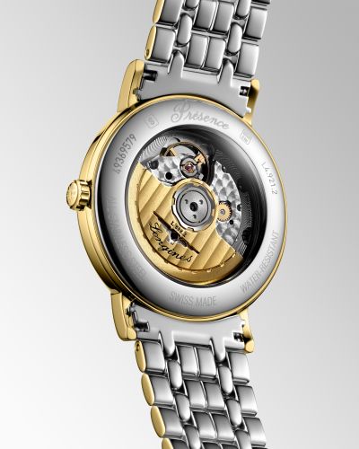  Shop Authentic Longines Presence 38.5mm Automatic Stainless Steel Watch for Men - L4.921.2.11.7 - Luxxuri