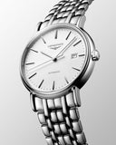  Shop Authentic Longines Presence Automatic White Dial Silver Steel Strap Watch for Men - L4.921.4.12.6 - Luxxuri
