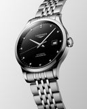  Shop Authentic Longines Record Automatic Stainless Steel 40mm Watch for Men - L2.821.4.57.6 - Luxxuri