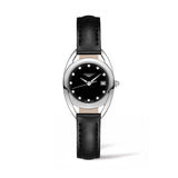  Shop Authentic Longines Equestrian Quartz Diamond Black Dial Watch for Women - L6.136.4.57.0 - Luxxuri