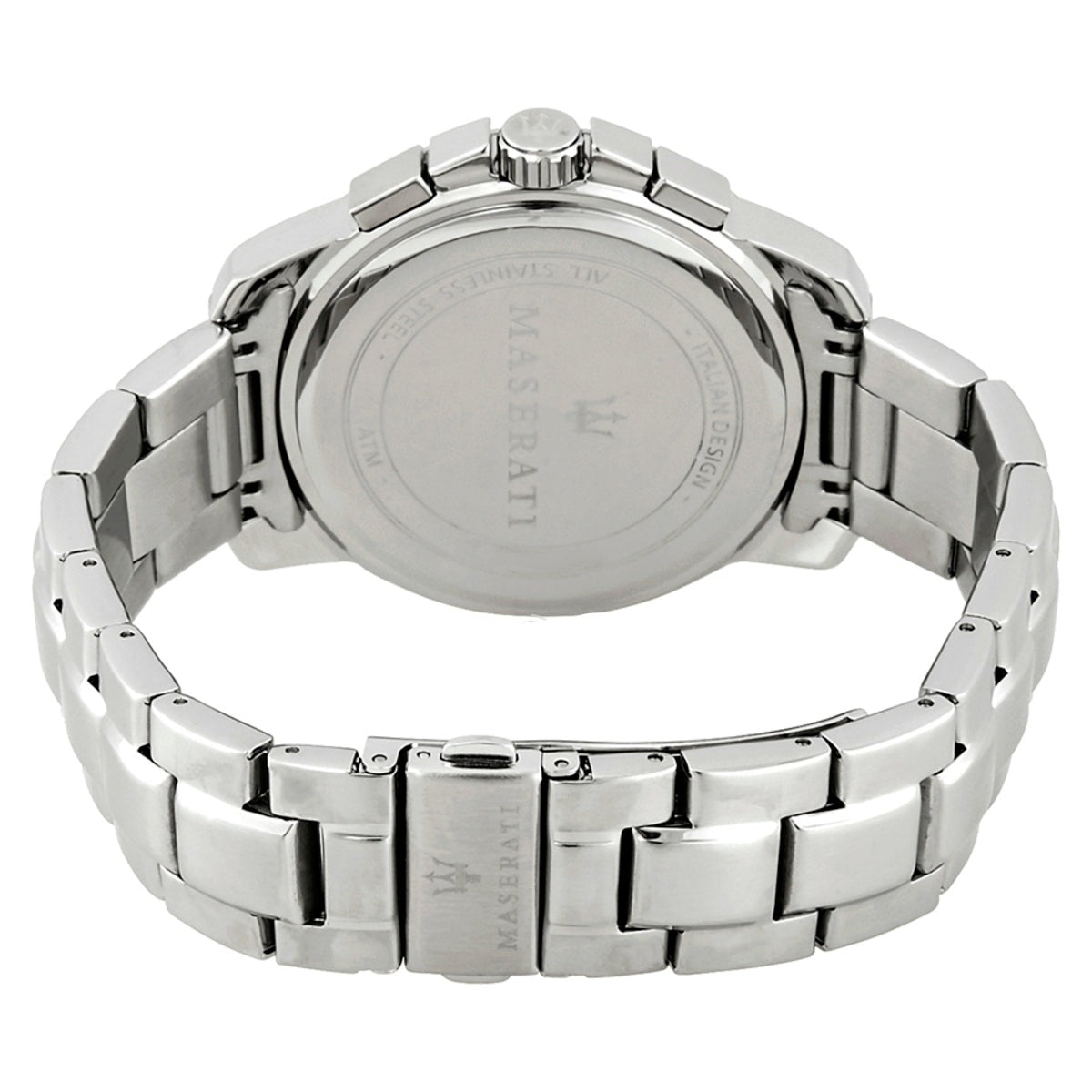  Shop Authentic Maserati Successo Chronograph Silver Dial Silver Steel Strap Watch For Men - R8873621004 - Luxxuri