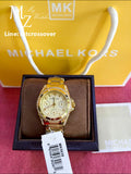  Shop Authentic Michael Kors Blair Gold Dial Gold Steel Strap Watch for Women - MK5639 - Luxxuri