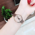  Shop Authentic Michael Kors Portia Analog Quartz Rose Gold Dial Rose Gold Steel Strap Watch For Women - MK3839 - Luxxuri
