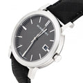  Shop Authentic Burberry The City Grey Dial Black Leather Strap Watch for Men - BU9030 - Luxxuri
