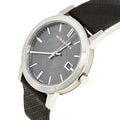  Shop Authentic Burberry Heritage Grey Dial Black Leather Strap Watch for Men - BU9024 - Luxxuri